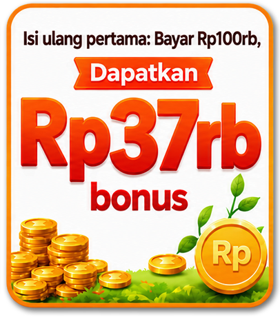 First recharge Pay P100 Get P37